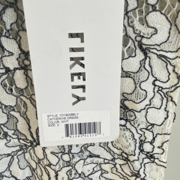 LIKELY Catherine Dress in White Lace - Picture 6 of 16